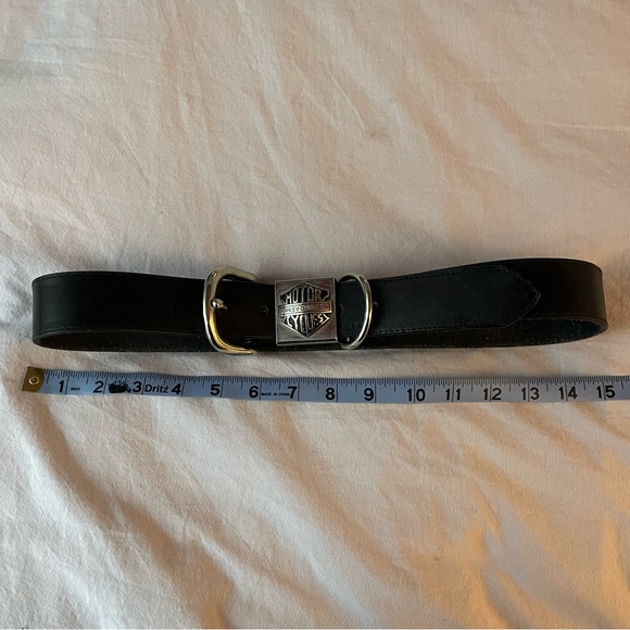 Harley Davidson Leather Belt - Picture 5 of 7